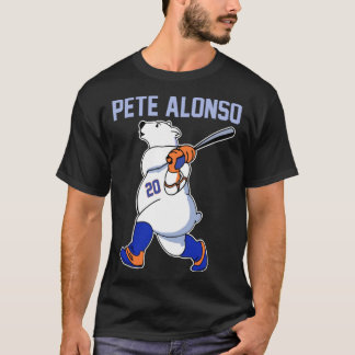 Camiseta Engraçado Pete Alonso Jogando Baseball Love Team C