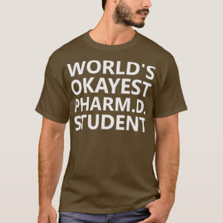 Camiseta Engraçado PharmD Estudante Futuro Farmacêutico Cas
