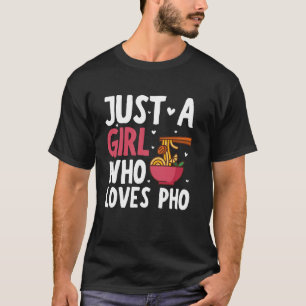 Camiseta Engraçado Pho Art Para Meninas Noodle Sou Vietnami