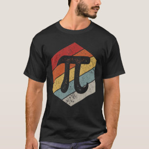 Camiseta Engraçado Pi Day Vintage Nerd Pie 3.14 Cute Sunse