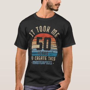 Camiseta Engraçado Piada de 50 anos, 50º presente de aniv