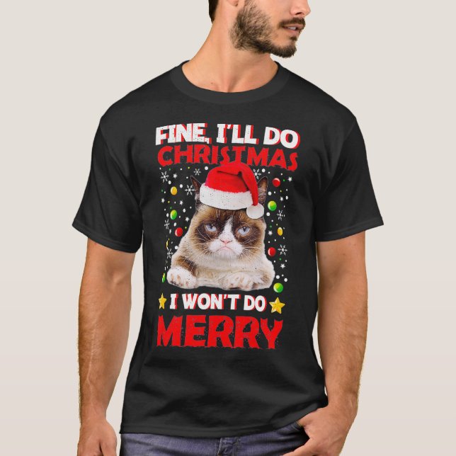 Camiseta Engraçado Piada de Canhão de Natal Engraçado1  (Frente)