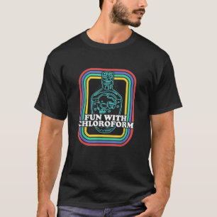 Camiseta Engraçado Piada Humor Escuro Com Esqueleto De Clor