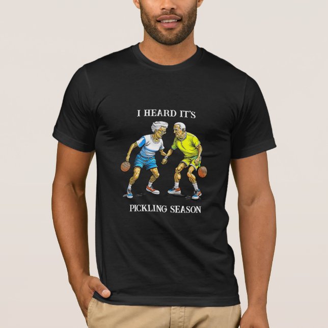 Camiseta Engraçado Pickleball Pun | Estação de colheita (Frente)