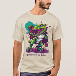 Camiseta Engraçado Pickleballasaurus Rex