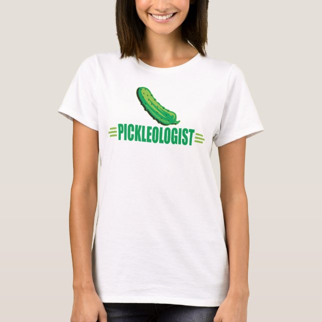 Camiseta Engraçado Pickleologista (Frente)