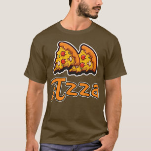 Camiseta Engraçado Pie Pizza Lover Amor Math Memth Nerd Pi
