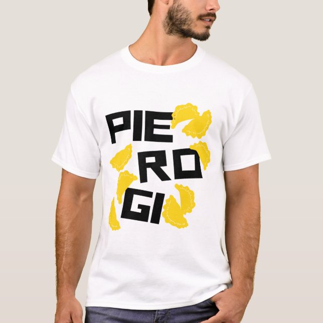 Camiseta Engraçado Pierogi (Frente)