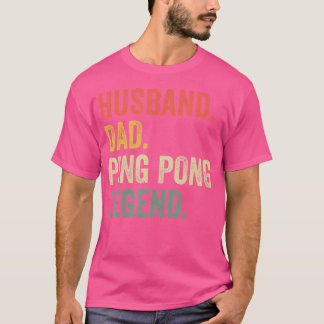 Camiseta Engraçado Ping Pong Mesa Pai Tênis Legenda Vi