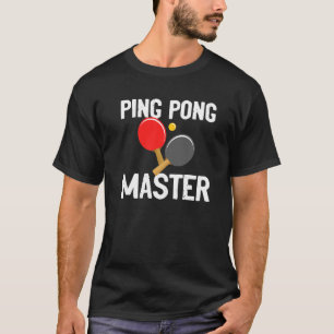 Camiseta Engraçado Ping Pong - Tênis