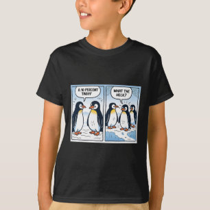 Camiseta Engraçado Pinguins Tarifas 10% Sarcasmo Político