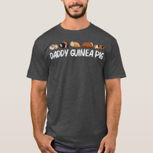 Camiseta Engraçado Pintura De Guiné Para Pais Masculinos Ro