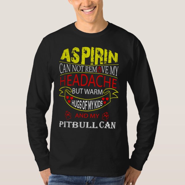 Camiseta Engraçado Pitbull Por Cachorro Touro Que Amava O P (Frente)
