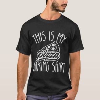 Camiseta Engraçado Pizza Alonga Humor Este é meu fazer de p