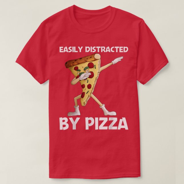 Camiseta Engraçado Pizza Art Para Homens Pizza Slice Italia (Frente do Design)
