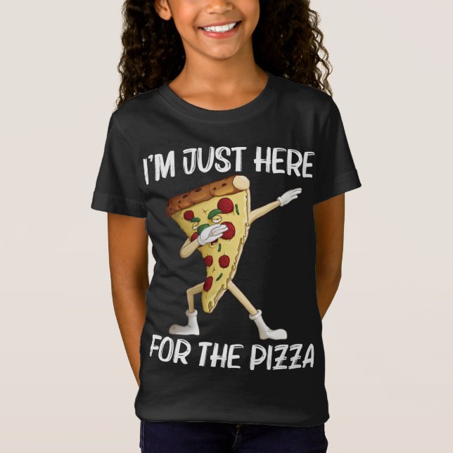 Camiseta Engraçado Pizza Art Para Homens Pizza Slice Italia (Frente)