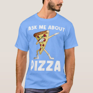 Camiseta Engraçado Pizza Art Para Homens Pizza Slice Italia