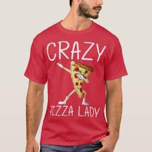 Camiseta Engraçado Pizza Art Para Mulheres Mãe Pizza Slice