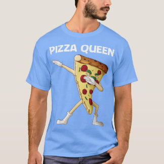 Camiseta Engraçado Pizza Art Para Mulheres Mãe Pizza Slice