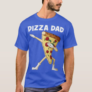 Camiseta Engraçado Pizza Art Para Pais Pizza Slice Italiano