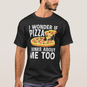 Camiseta Engraçado Pizza Novelty Design Para Homens Pizza P