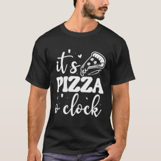 Camiseta Engraçado Pizza Oâ Crianças de Arranjo Mulheres Le