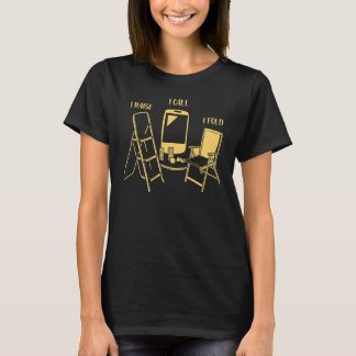 Camiseta Engraçado Poker Eu Levanto Eu Chamo De Dobro