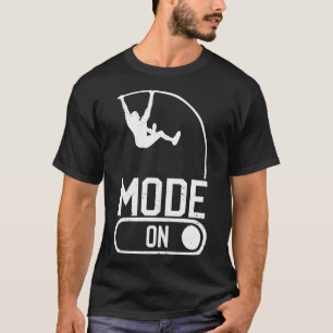 Camiseta Engraçado Pole Vault Funny no modo U