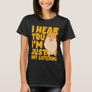 Camiseta Engraçado Pomerânia Pom Spitz Dog Lover