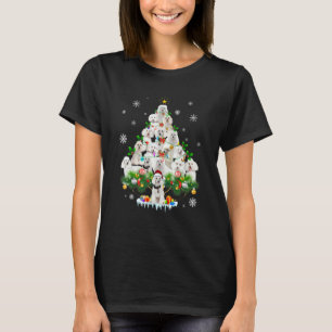 Camiseta Engraçado Poodle Enfeite de Ornamento de Árvore de