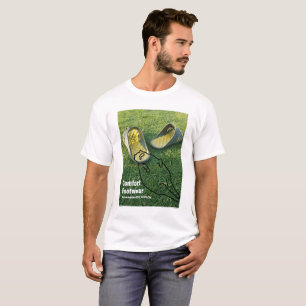 Camiseta Engraçado Poster de anúncios