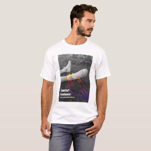 Camiseta Engraçado Poster de anúncios