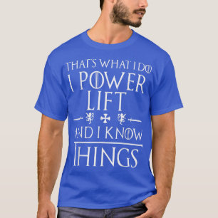 Camiseta Engraçado Powerleving T s Gifts