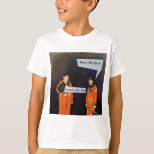 Camiseta Engraçado Preciso do Meu Espaço