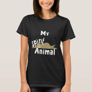 Camiseta Engraçado, Preguiçoso, Meu Espírito