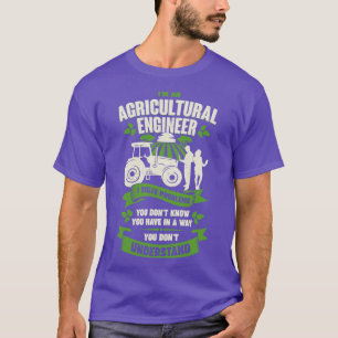 Camiseta Engraçado Presente de Engenharia de Engenheiro Agr