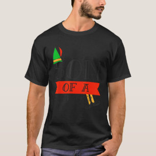 Camiseta Engraçado Presente De Natal Filho De Um Quebra-Noz