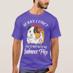 Camiseta Engraçado Presente De Porco Da Guiné. Desculpe Por