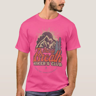 Camiseta Engraçado Presente Do Clube Hiker Do Respiro Para