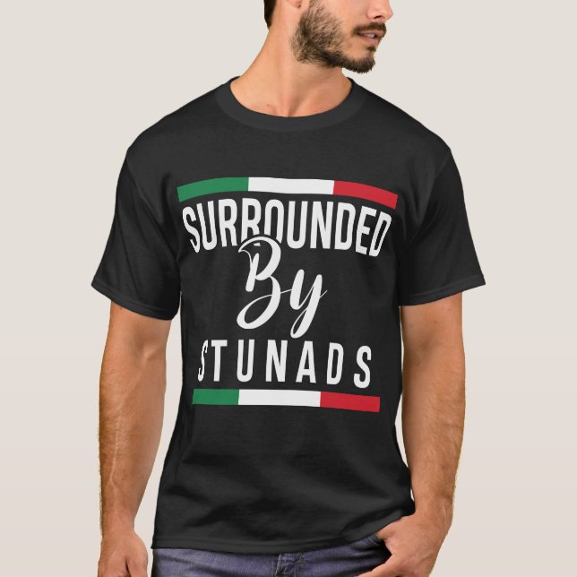 Camiseta Engraçado Presente Italiano Para Homens Mulheres L (Frente)