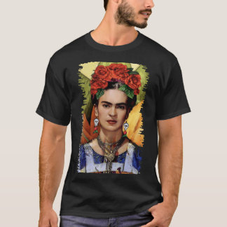 Camiseta Engraçado Presente Mulheres Frida Kahlo Mais Taman
