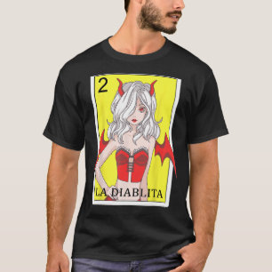 Camiseta Engraçado Presente no Bingo Espanhol-Mexicano - La