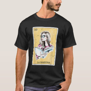 Camiseta Engraçado Presente no Bingo Mexicano para Professo