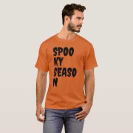 Camiseta Engraçado presente para ele Halloween SPOOKY SEASO