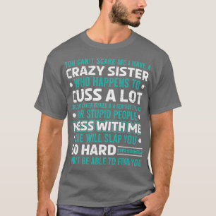 Camiseta Engraçado presente para Irmão da Irmã Incrível Bir
