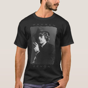 Camiseta Engraçado Presente Para Warren Art Zevon Dons Para