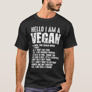 Camiseta "Engraçado Pro Vegan Ativism Gym Atleta Veganismo"