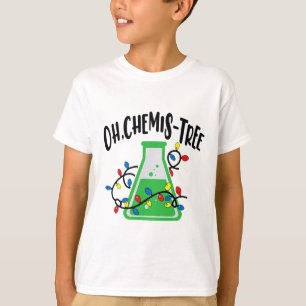 Camiseta Engraçado Professor de Ciências Oh Química Chri