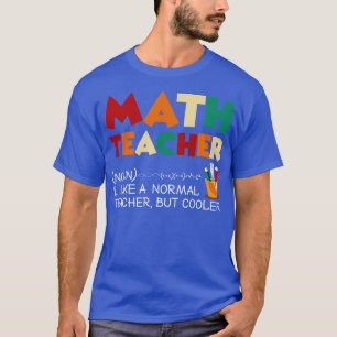 Camiseta Engraçado professor de matemática