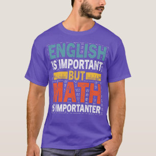 Camiseta Engraçado Professor de Matemática2
